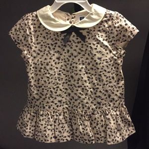 Cute Janie and Jack Top w/collar Size 3 Toddler